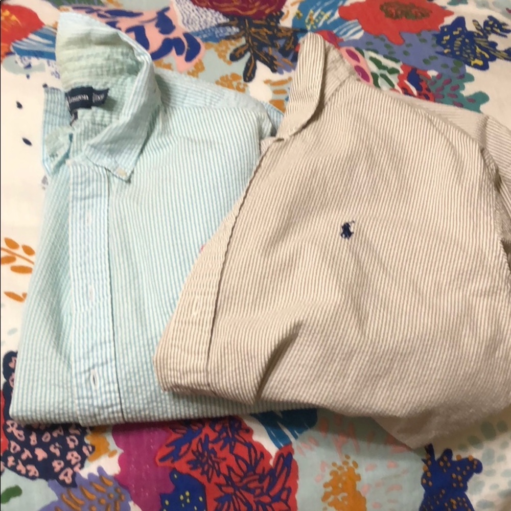 Set of 2 XXL Ralph Lauren button ups
